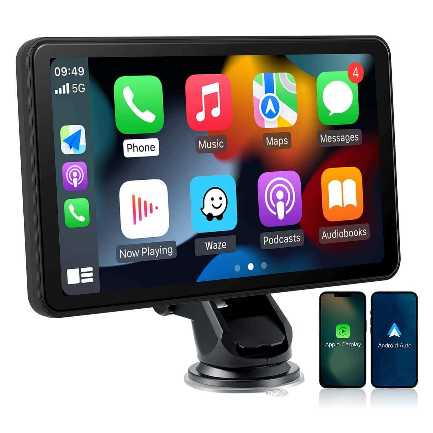 Carplay Wireless Touch Screen Android Auto 7-Inch Radio