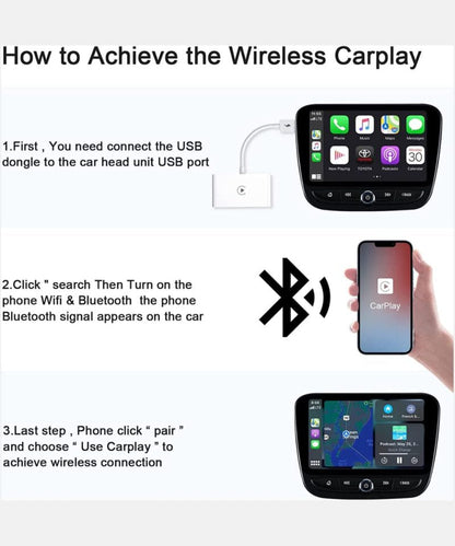 Wireless Carplay USB Dongle / Wireless Android Auto Dongle