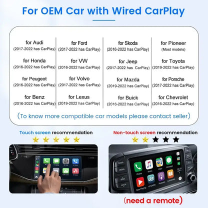 Carlinkit Carplay Android Auto Netflix, Youtube AI Adapter