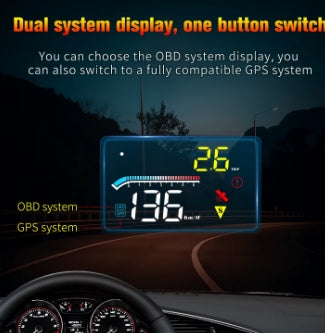 Head Up Display (HUD) For CarPlay And Android Auto Cars