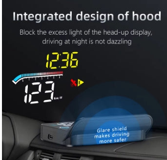 Head Up Display (HUD) For CarPlay And Android Auto Cars