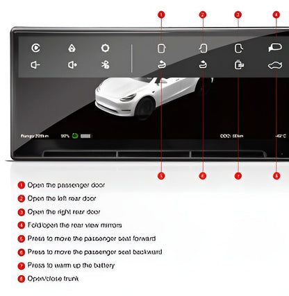 Tesla Model Y Head Up Display (HUD) Model 3 Dashboard 2024