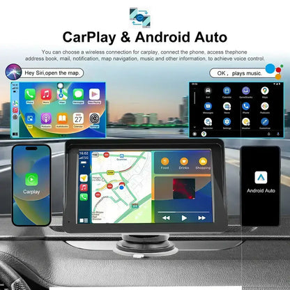 Carplay Wireless Touch Screen Android Auto 7-Inch Radio